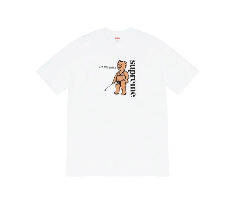 Supreme Not Sorry T-shirt / Large / Grade B