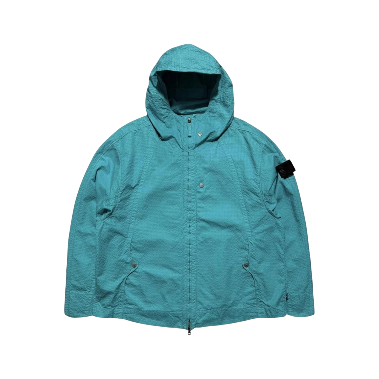 Stone Island Shadow Project CO NY Ripstop-TC Nylon Hooded Zip Jacket Blue / Grade B