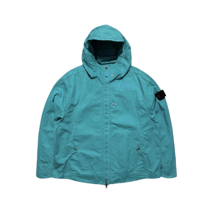 Stone Island Shadow Project CO NY Ripstop-TC Nylon Hooded Zip Jacket Blue / Grade B