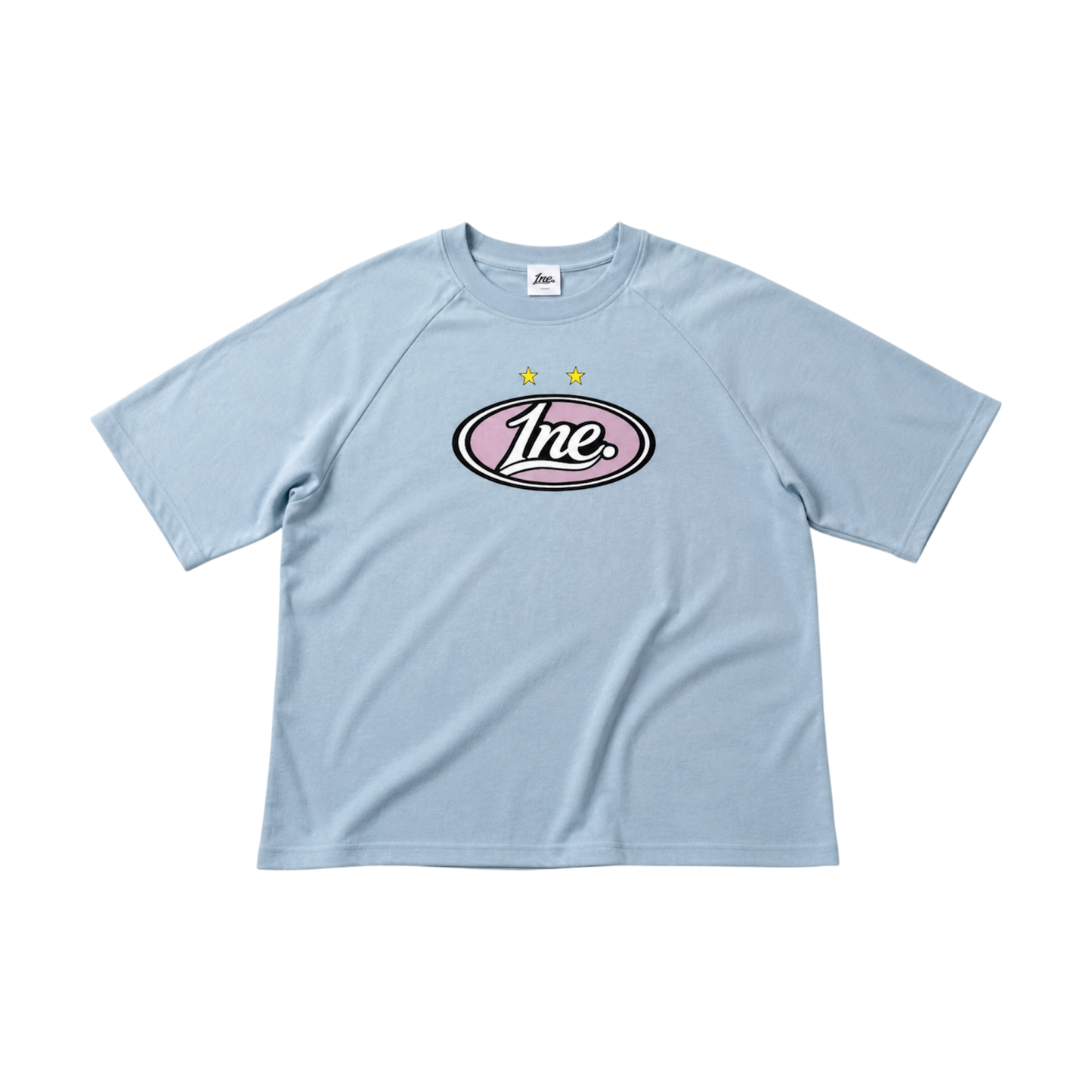 1NE. 'Bubblegum’ Oval T-shirt