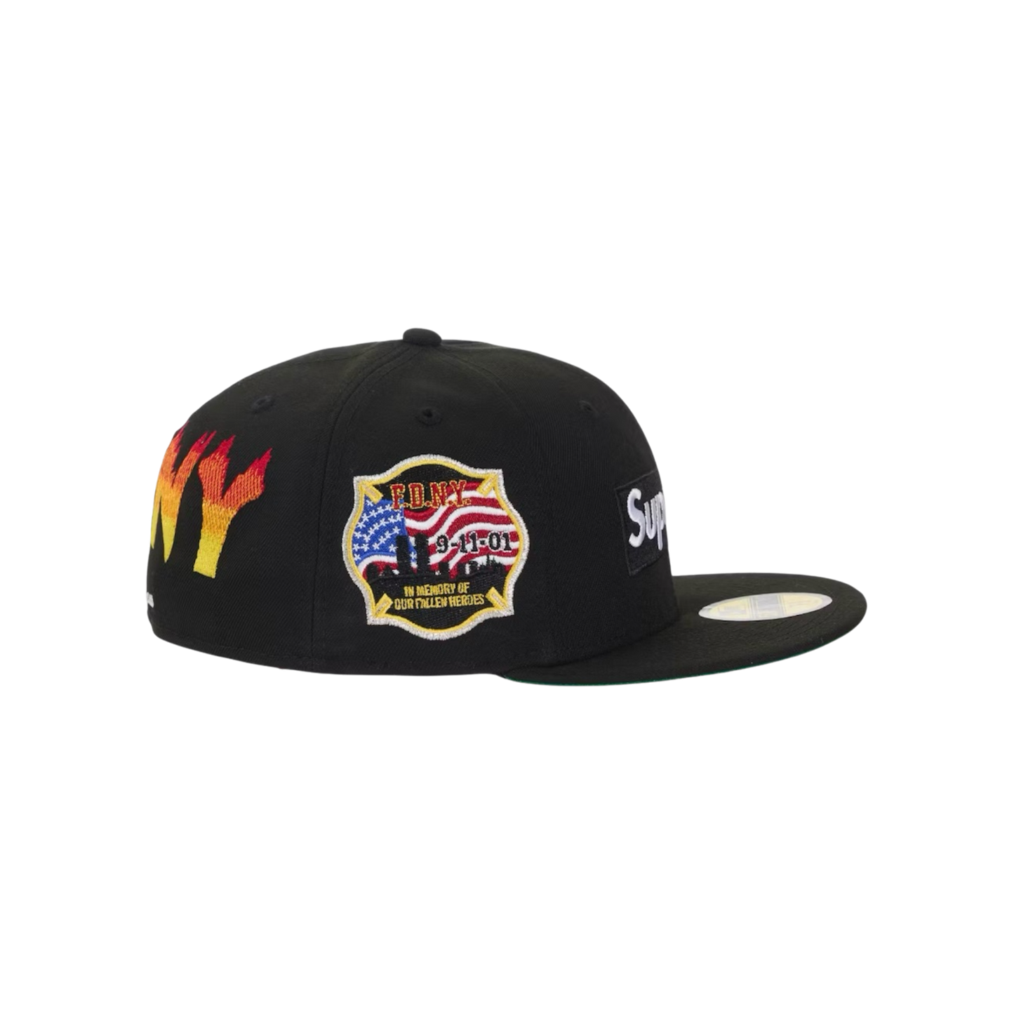 Supreme FDNY Box Logo New Era 59Fifty
Fitted Cap / Black / 7 1/4