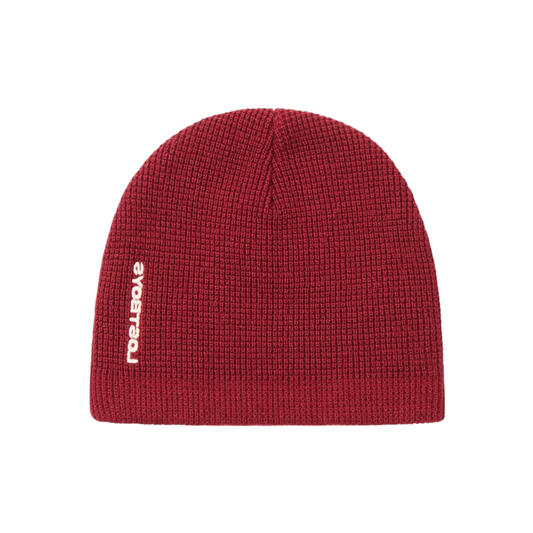 Lost Boys Waffle Beanie / Burgundy