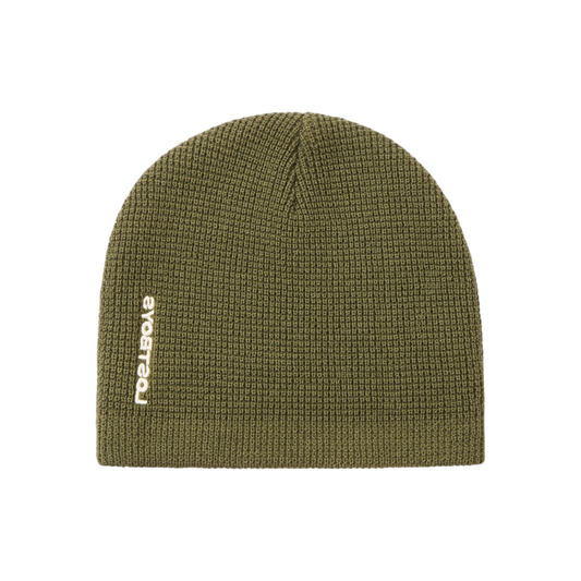 Lost Boys Waffle Beanie / Forest Green