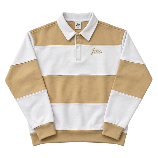 1NE. Rugby Shirt / Beige