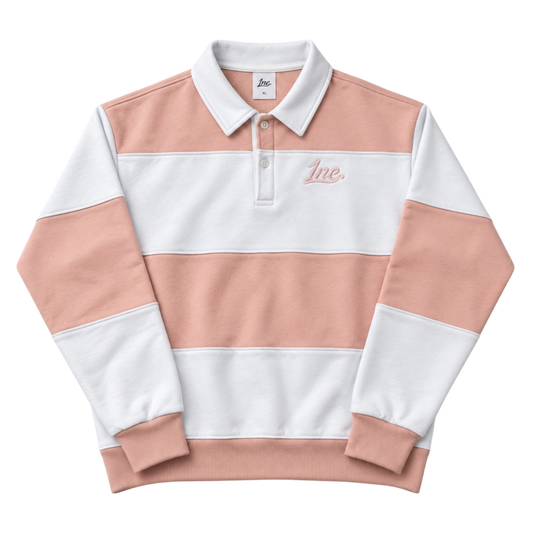 1NE. Rugby Shirt / Pink