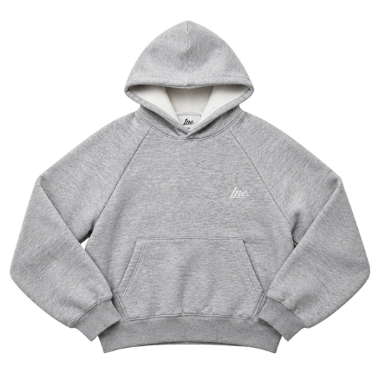 1NE. Core Pullover Hoodie / Grey