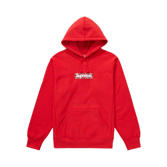 Supreme Paisley Box Logo Hoodie / Large / Grade B
