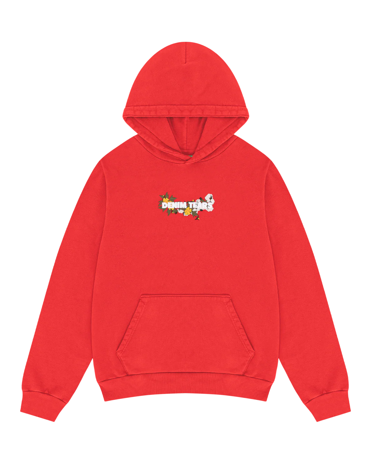 Denim Tears Floral Red Hood
