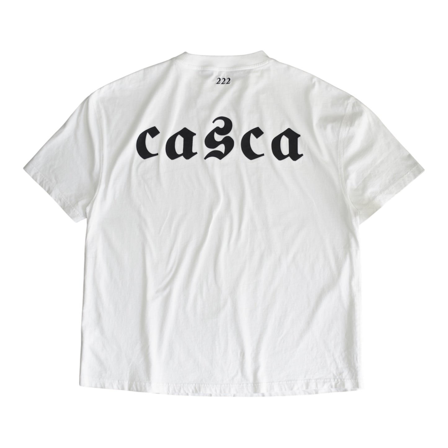 CASCA 222 OS Team T-Shirt / White