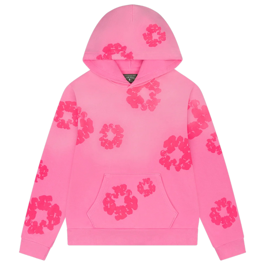 Denim Tears Mono Wreath Hood / Pink