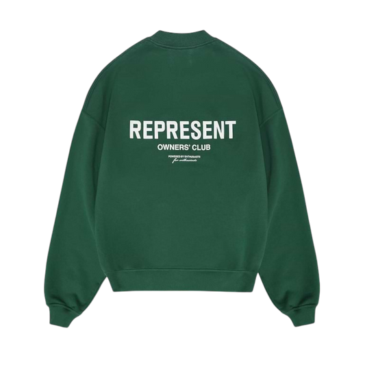 Represent Owners Club Crewneck / Green