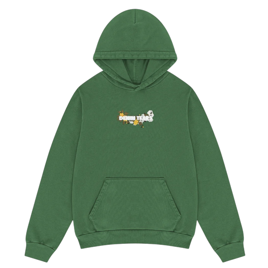 Denim Tears Floral Green Hood