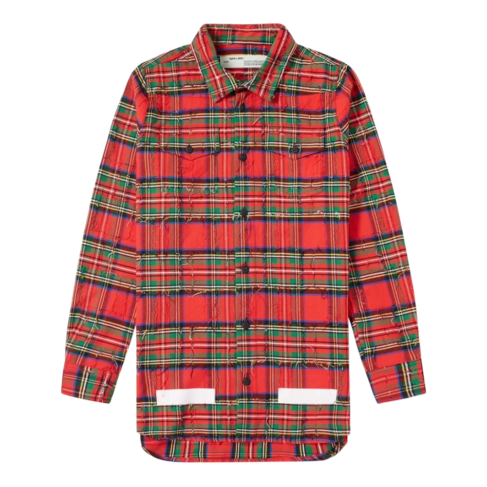 Off-White Paisley Shirt / Medium