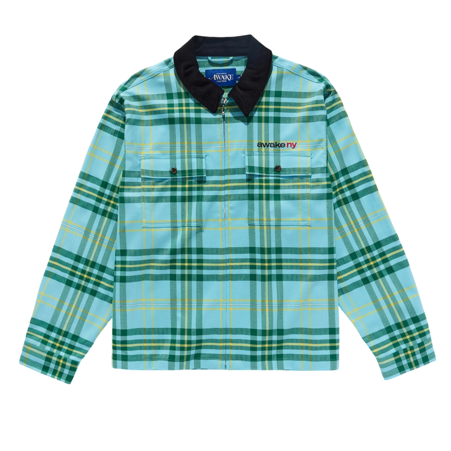 Awake NY Plaid Flannel Jacket