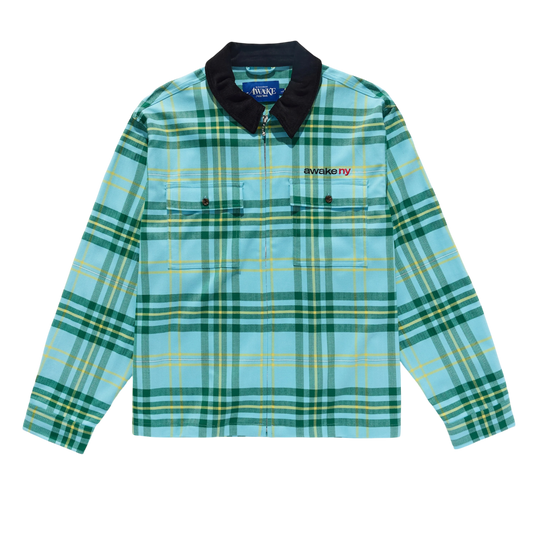 Awake NY Plaid Flannel Jacket