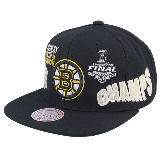 NHL WORLD CHAMPS SNAPBACK BRUINS