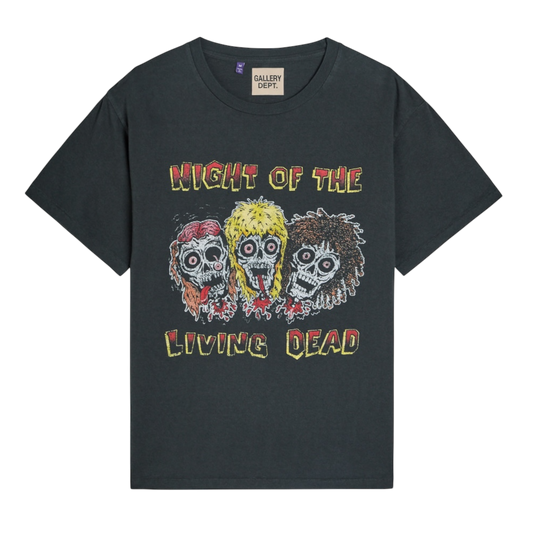 Gallery Dept ‘Night Of The Dead’ T-shirt / Graphite
