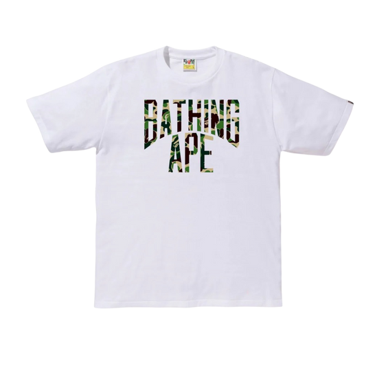 Bape ABC Camo NYC Logo T-shirt / White