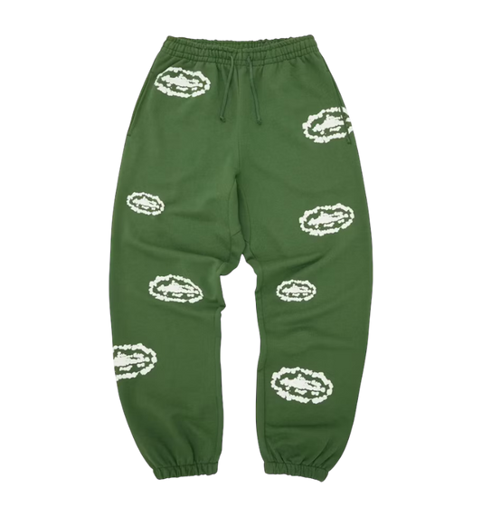 CRTZ Island Wreath Sweatpants / Green