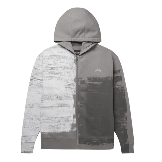 A COLD WALL Brush Stroke Zip Up Hoodie - Grey