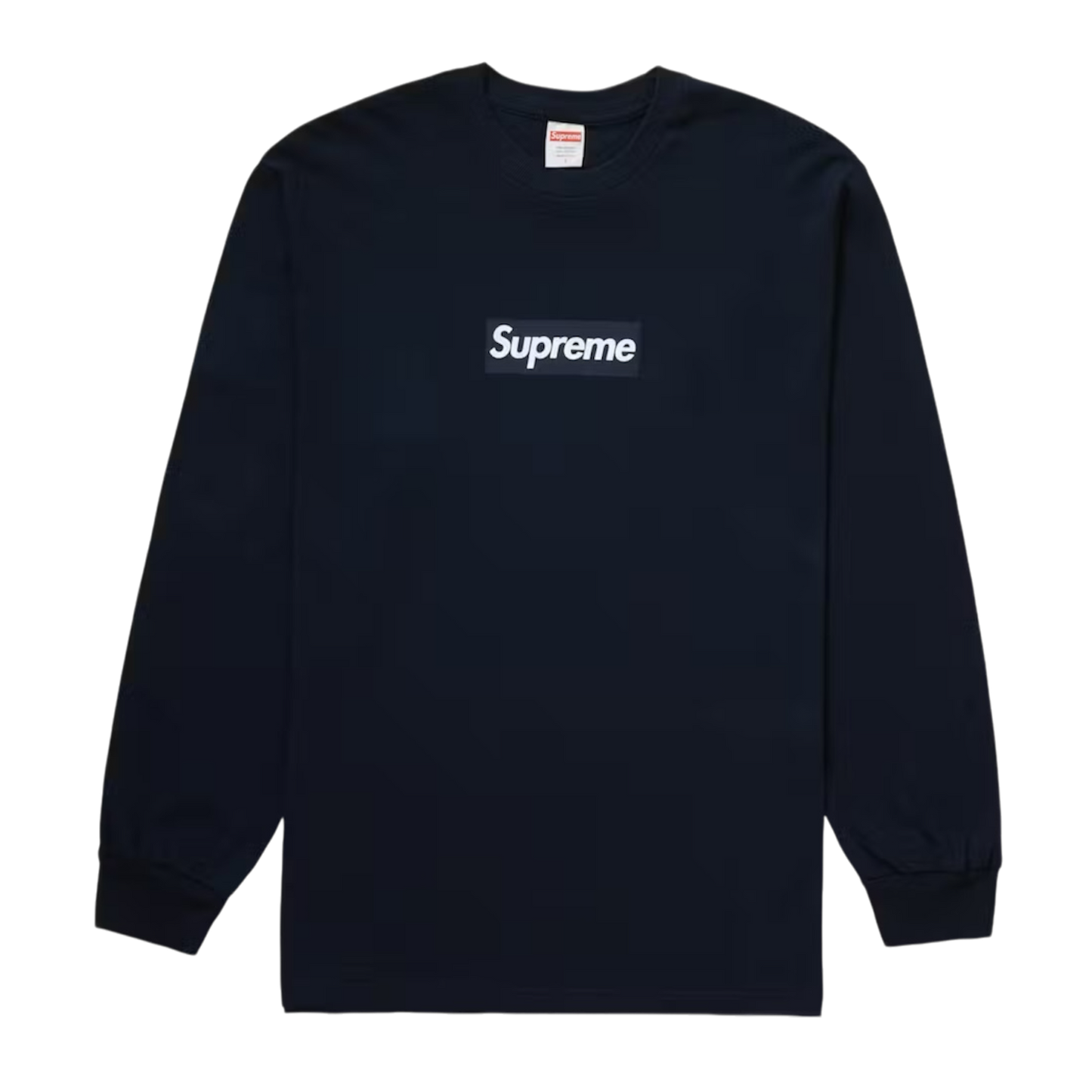 Supreme Box Logo L/S Tee / Navy