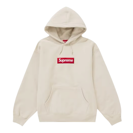 Supreme Box Logo Hoodie (FW24) - Stone