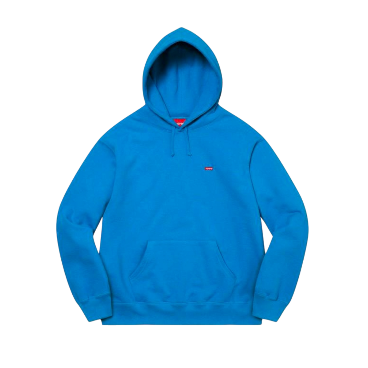 Supreme Small Box Logo Blue Hoodie / Small / Grade B