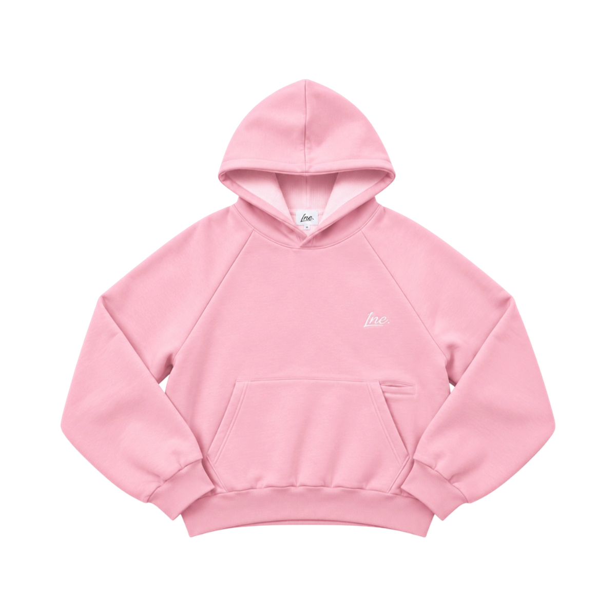 1NE. Core Pullover Hoodie / Pink