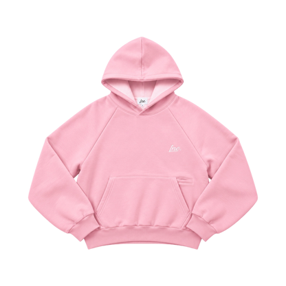 1NE. Core Pullover Hoodie / Pink