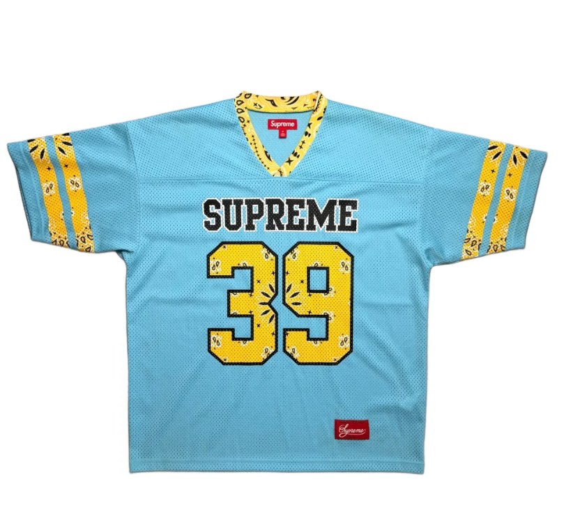 Supreme Bandana Jersey / Medium / Grade B