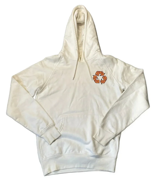 Palace P-Cycle White Hoodie / Small / Grade B