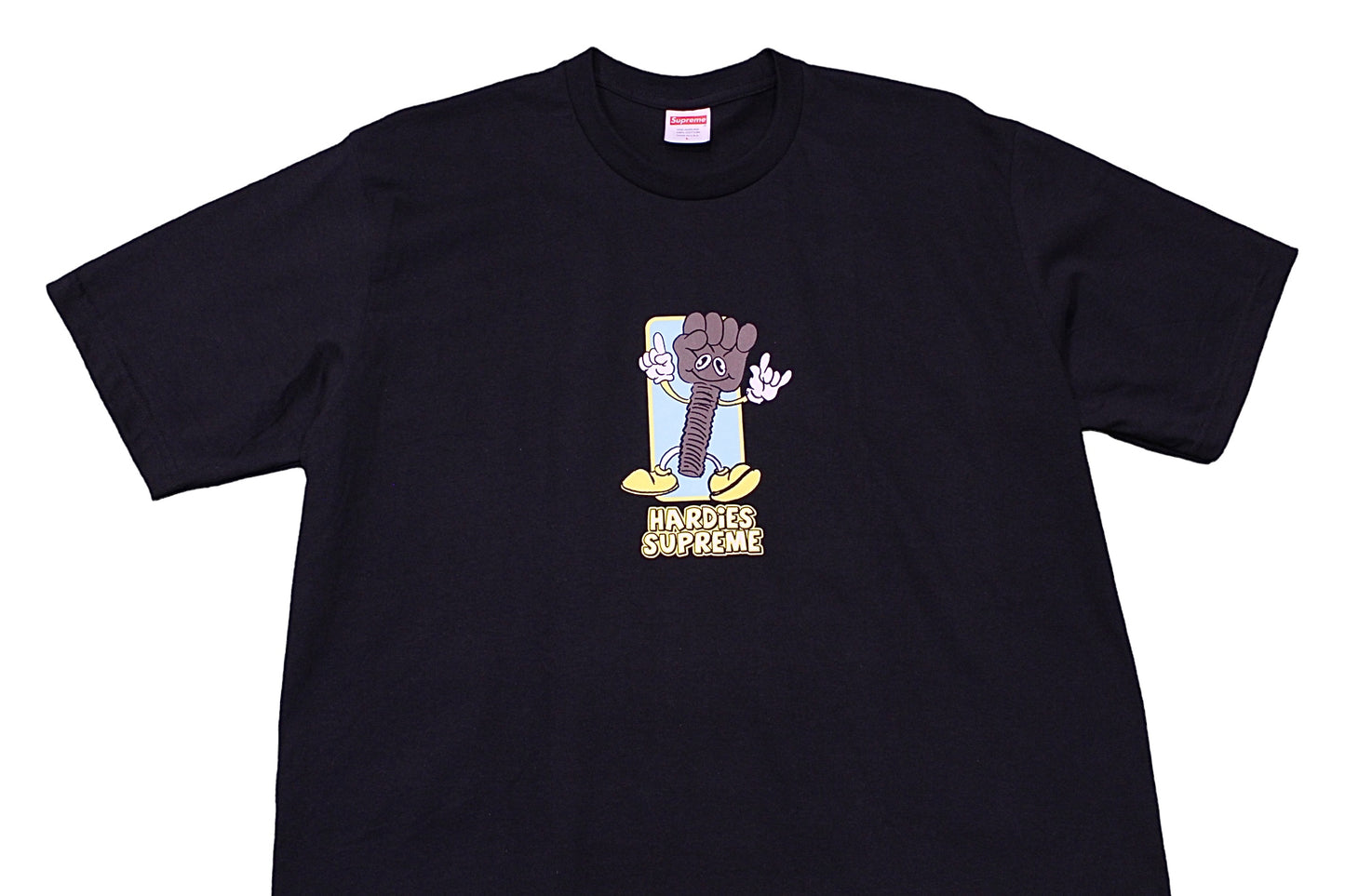 Supreme Hardies Bolt Black T-Shirt