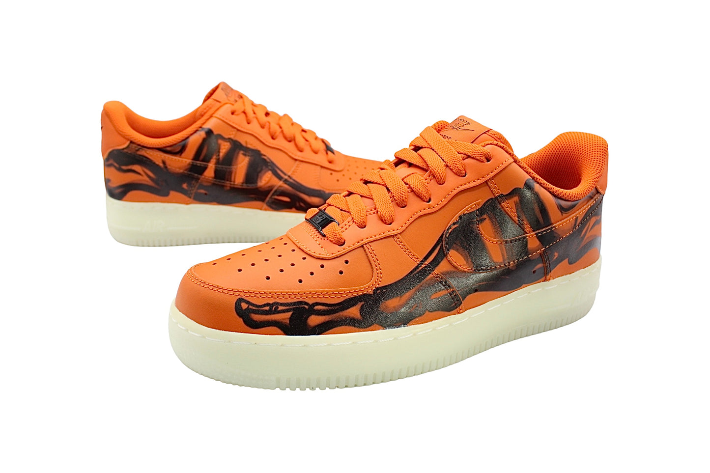 Nike Air Force 1 ‘Skeleton Court Orange’